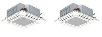 徳島・香川・高知・愛媛・業務用エアコン　日立　てんかせ4方向　ツイン　RCI-AP160SHP2　160型（6馬力）　「省エネの達人」　三相200V